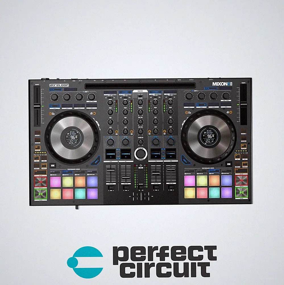 Reloop Mixon 8 Pro 4-Channel Hybrid DJ CONTROLLER - NEW - PERFECT CIRCUIT