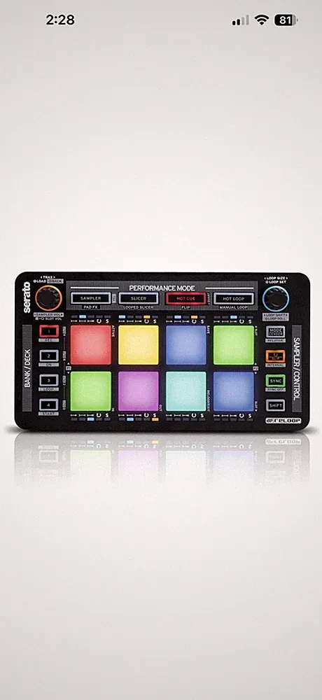 Reloop NEON USB Modular Drum Pad Performance Controller for Serato DJ