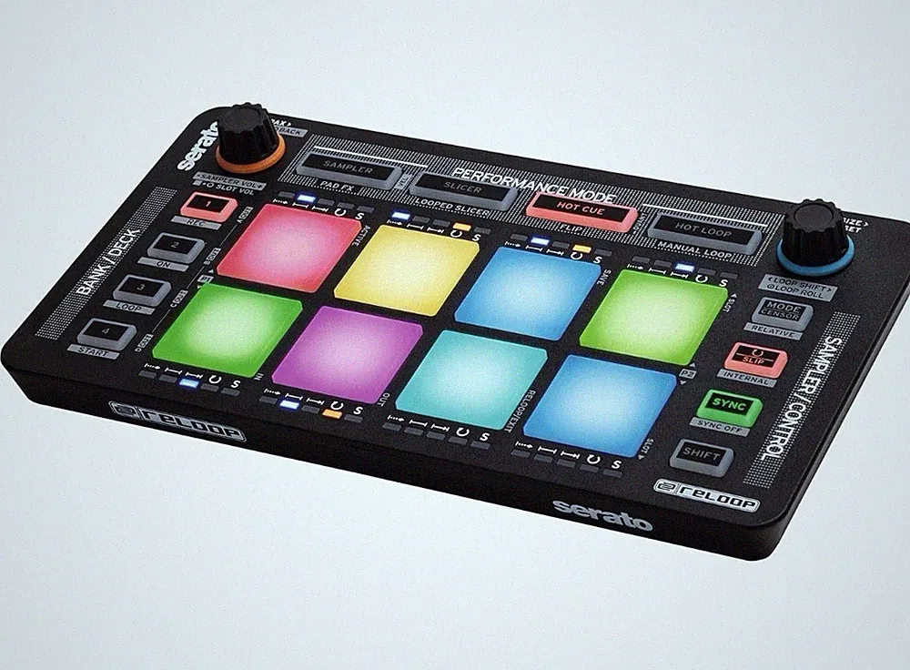 Reloop NEON USB Modular Pad Controller for Serato DJ | Comes W/ USB Cable