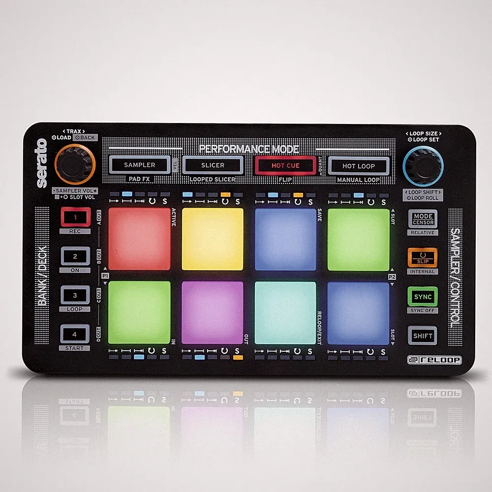 Reloop Neon USB Modular Performance Drum Pad Controller for Serato DJ