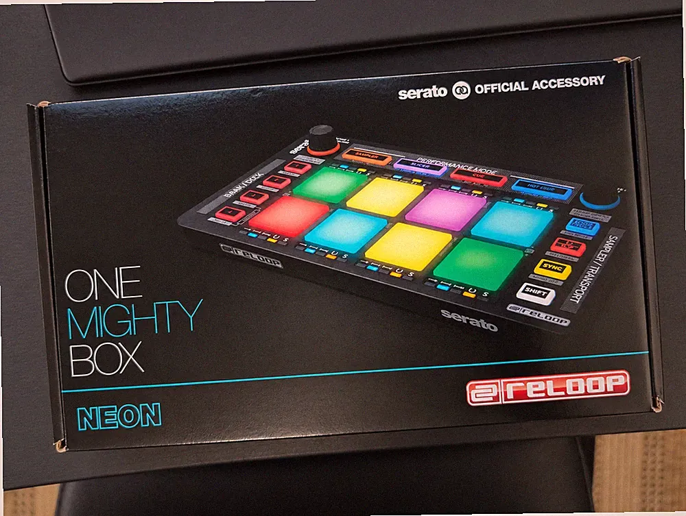 Reloop Neon USB Modular Performance Pad Controller for Serato DJ Open Box Unused
