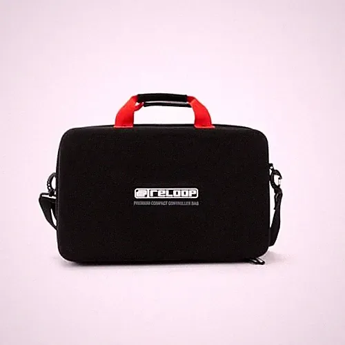 Reloop Premium Compact Controller Bag - Compact Hard Foam Bag for Many DJ