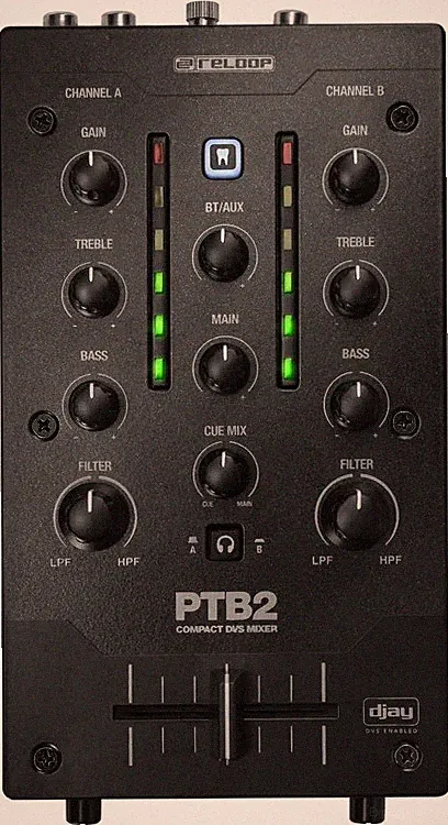 Reloop PTB-2 2+1-channel DJ Mixer