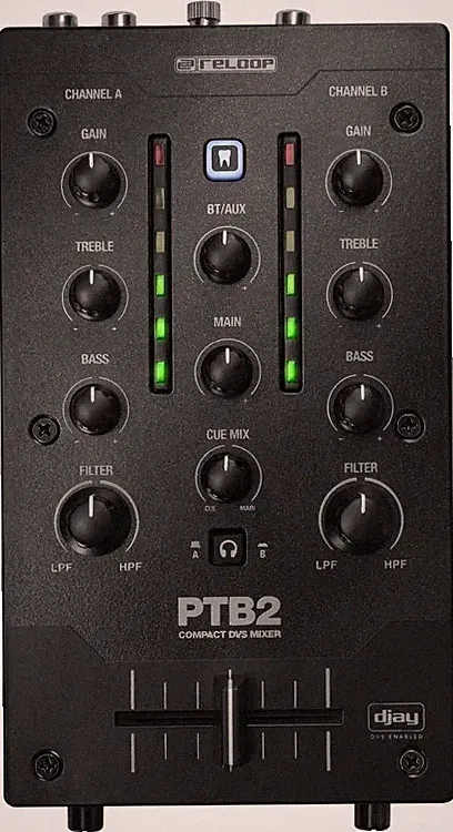 Reloop PTB-2 2+1-channel DJ Mixer