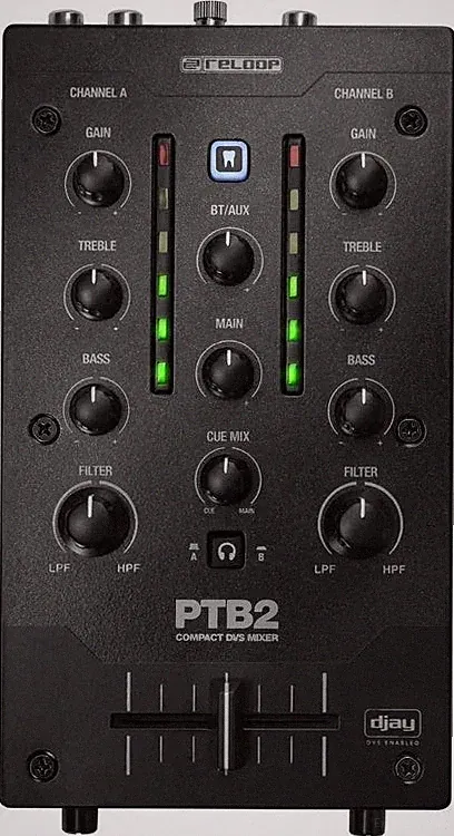 Reloop PTB-2 2+1-channel DJ Mixer