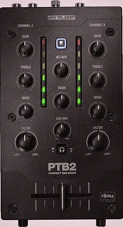 Reloop PTB-2 2+1-channel DJ Mixer