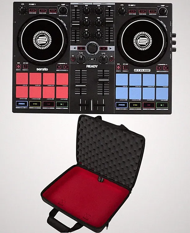 Reloop Ready 2-channel DJ Controller with Soft Case
