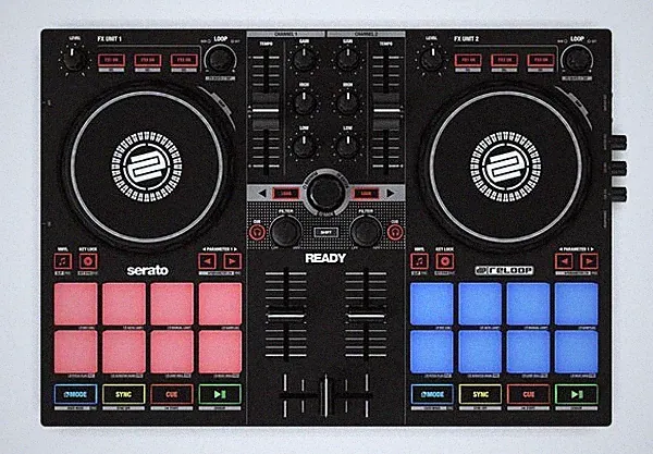 Reloop Ready Portable Performance DJ Controller Serato Japan Black Compact Size