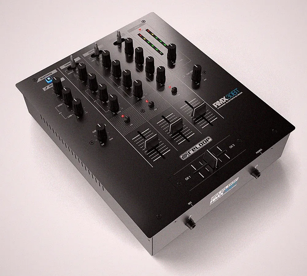 Reloop RMX-30 BT 3-channel Bluetooth DJ Mixer