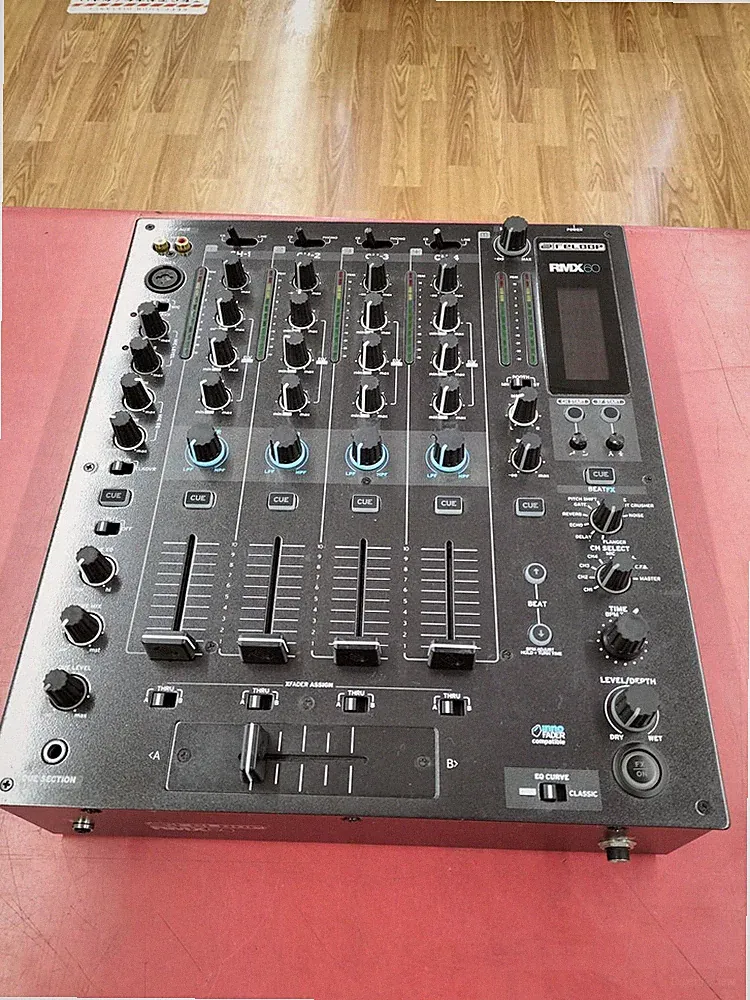 RELOOP RMX-60 4+1 Channel Digital DJ Mixer Audio Controller 100-240V