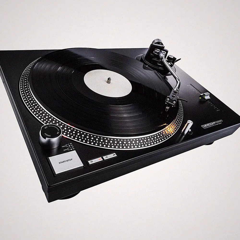 Reloop RP-1000 MK2 Belt-Driven DJ Turntable
