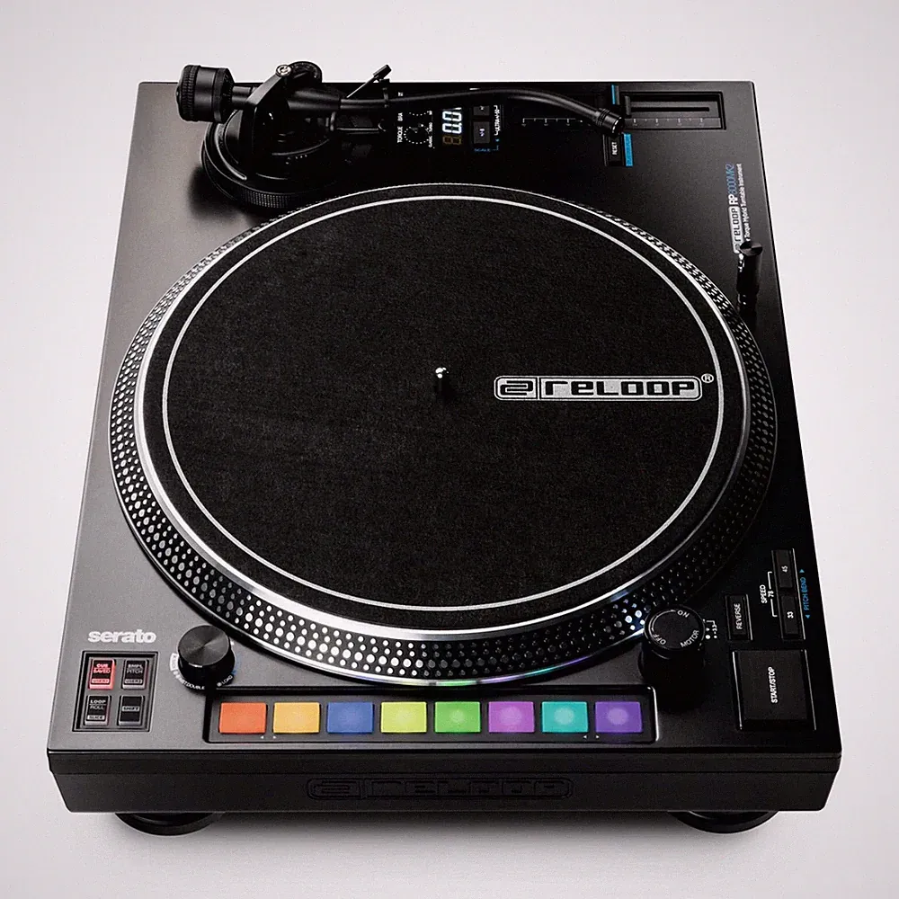 Reloop RP-8000 mk2 Serato DJ Turntable w/ MIDI Pads (B-STOCK)