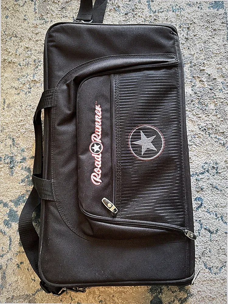 Road Runner DJ Controller Case Padded Mixer Equipment Bag Black