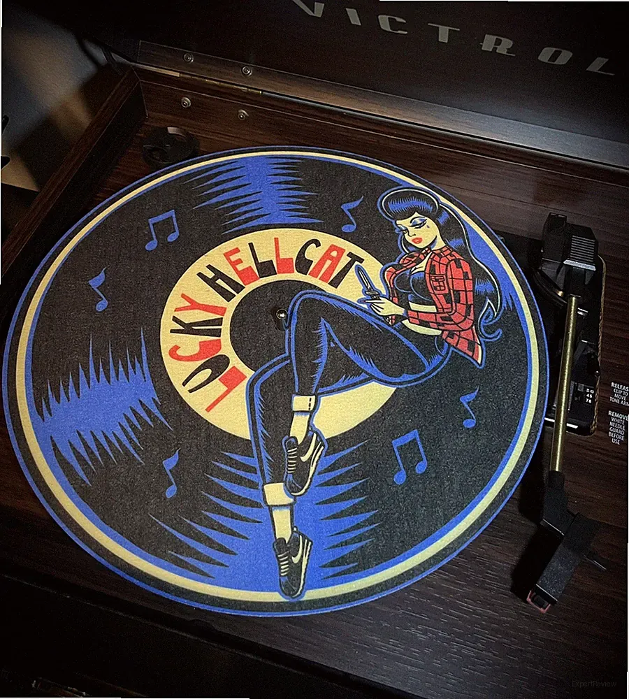 Rock n Roll Gangster Turntable 12" Scratch Pad Slip Mat