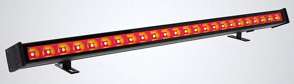 Rockville APP BAR 24 Waterproof Outdoor/Indoor DJ Wash Light Bar w/ App+Remote