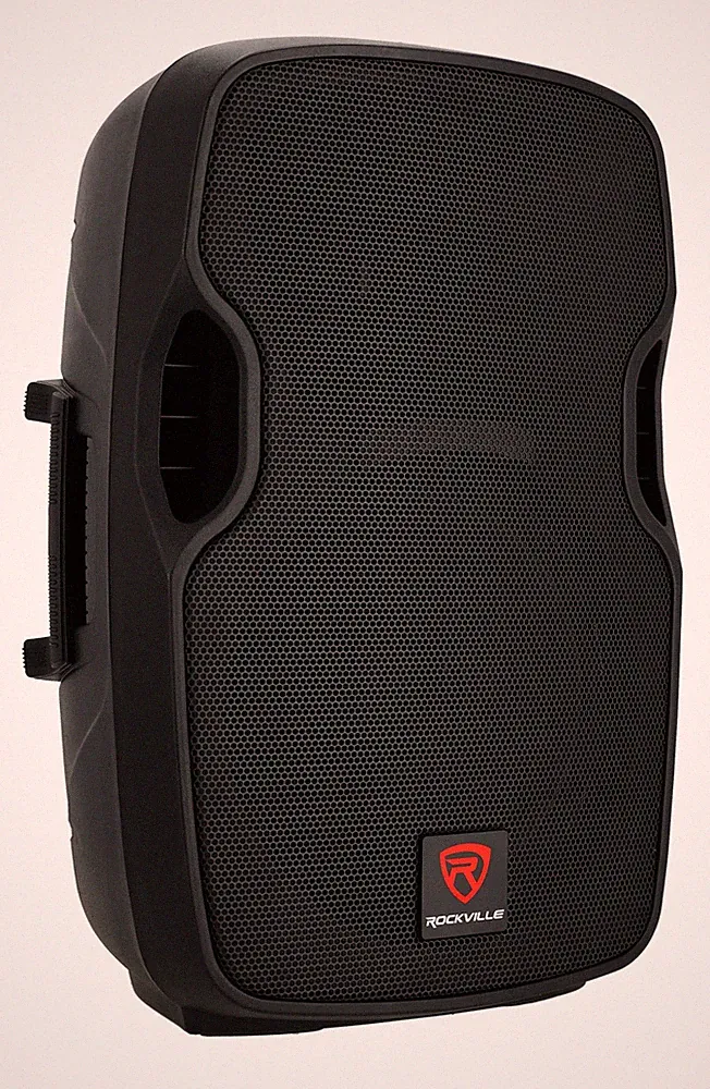 Rockville BPA12 12" Professional Powered Active 600w DJ PA Speaker w Bluetooth