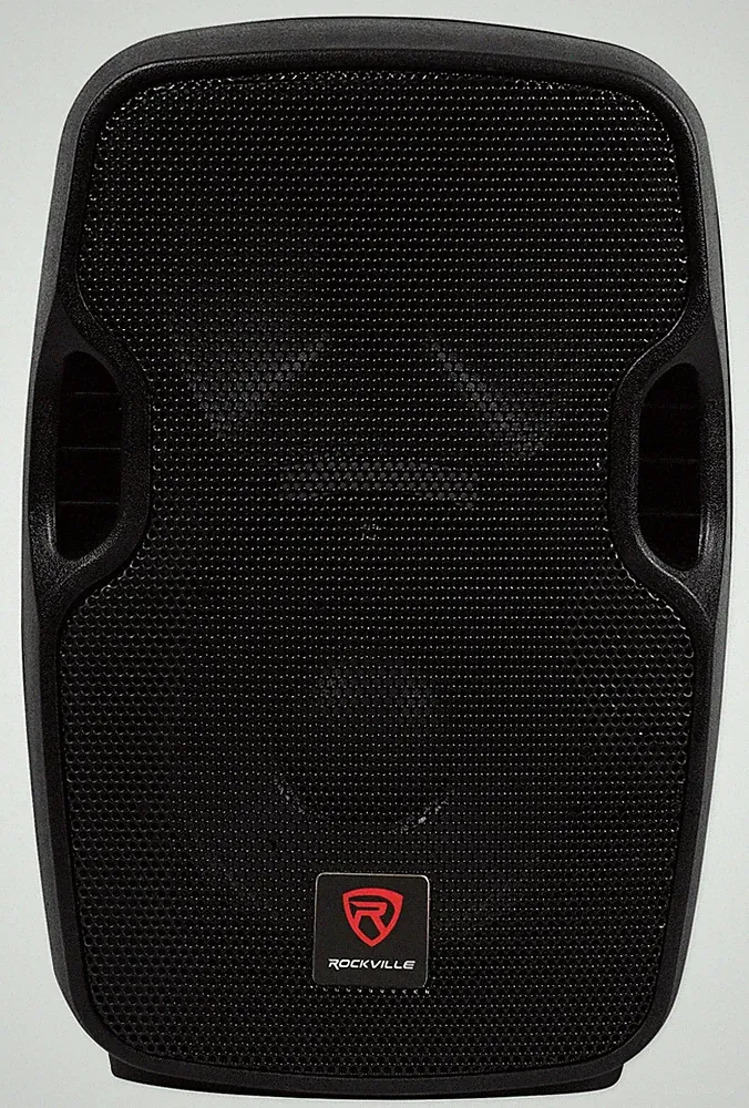 Rockville BPA8 8" Professional Powered Active 300w DJ PA Speaker w Bluetooth