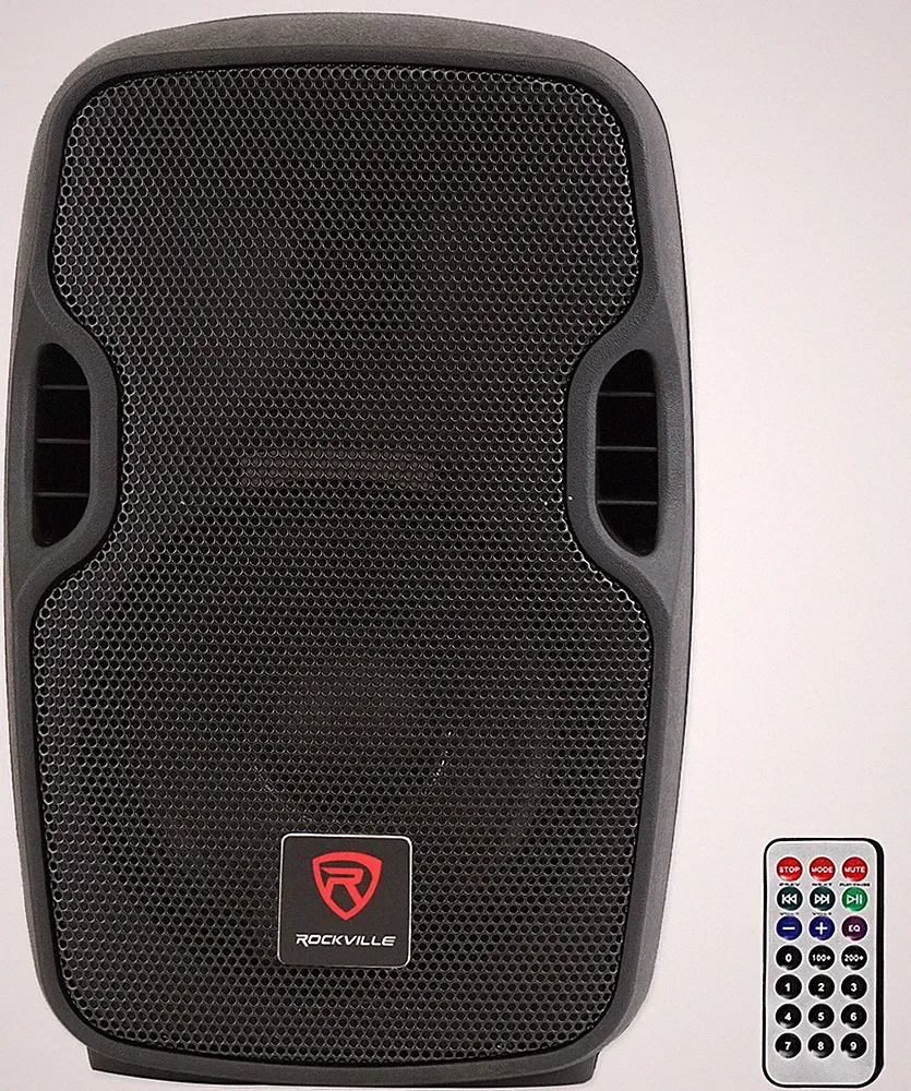 Rockville BPA8 8" Professional Powered Active 300w DJ PA Speaker w Bluetooth