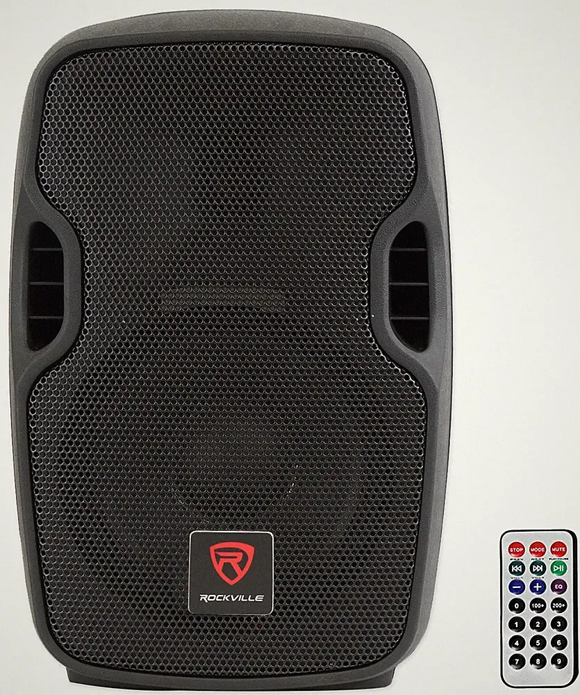 Rockville BPA8 8" Professional Powered Active 300w DJ PA Speaker w Bluetooth