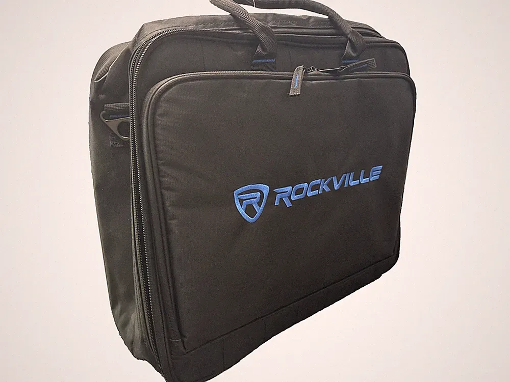 Rockville DJ Gear Mixer Gig Bag 17 1/2 In x 15 1/2 In x 5 1/2 In MB Series