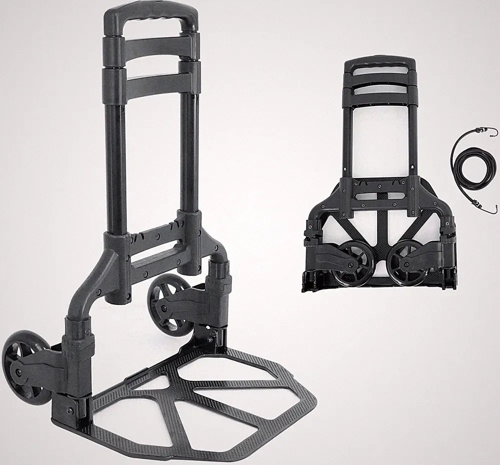 Rockville GigMate Pro Audio/DJ Equipment Transport Trolley Cart - Folds Flat