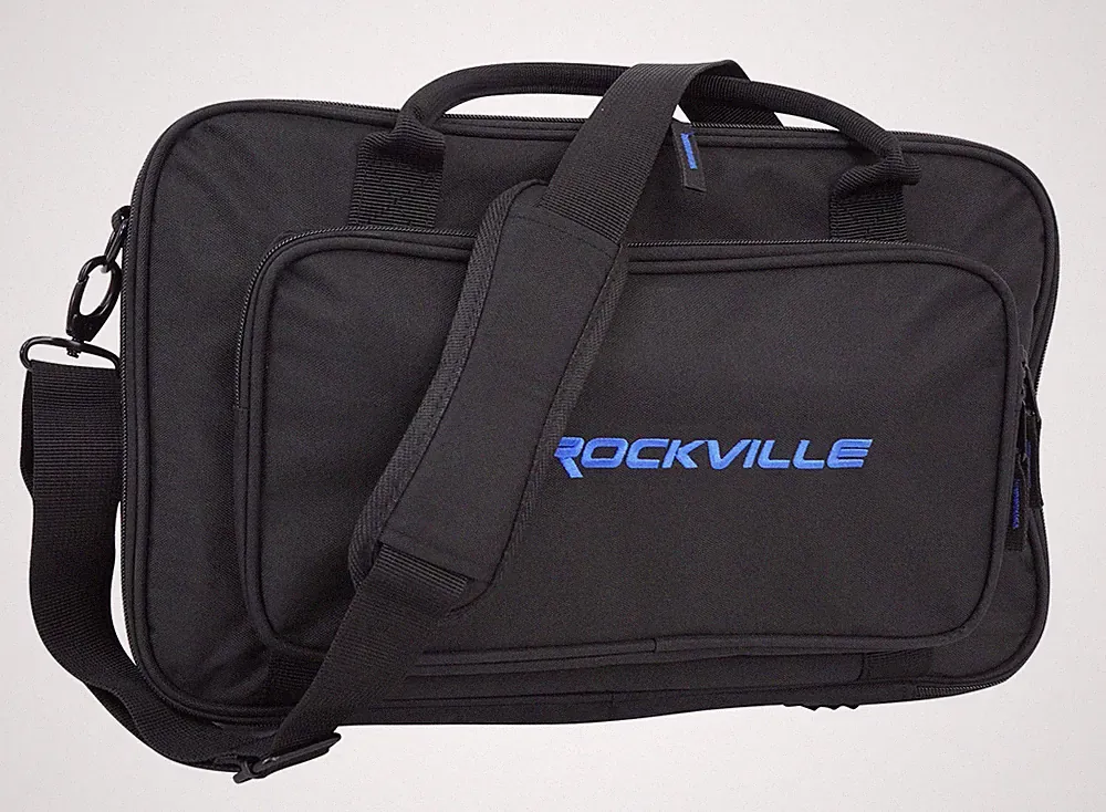 Rockville Heavy Duty Rugged Gig Bag DJ Case Fits ADJ RGBW4C LED Controller
