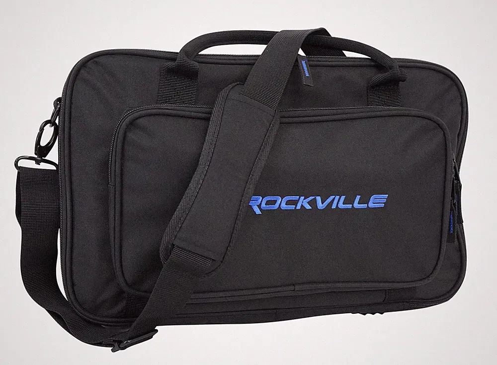 Rockville Heavy Duty Rugged Gig Bag DJ Case Fits Akai Professional MPK Mini Play