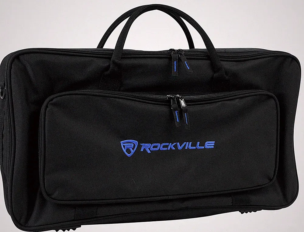 Rockville Heavy Duty Rugged Gig Bag DJ Case Fits Arturia KeyStep 37
