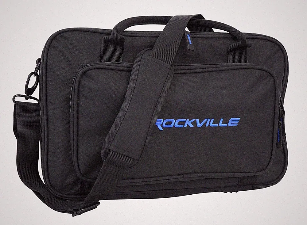 Rockville Heavy Duty Rugged Gig Bag DJ Case Fits Arturia MicroLab Orange
