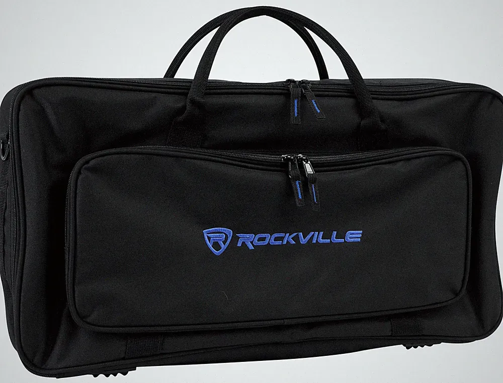 Rockville Heavy Duty Rugged Gig Bag DJ Case Fits Denon PRIME GO
