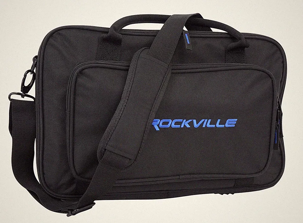 Rockville Heavy Duty Rugged Gig Bag DJ Case Fits Korg Volca Modular