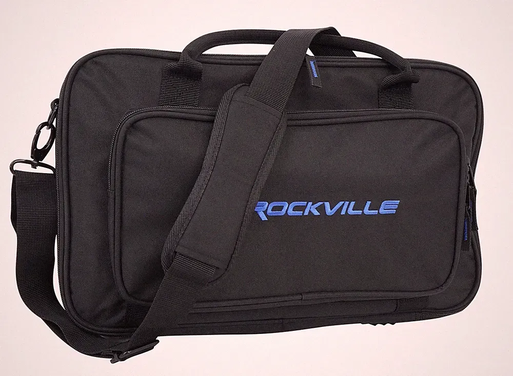 Rockville Heavy Duty Rugged Gig Bag DJ Case Fits Korg Volca Modular