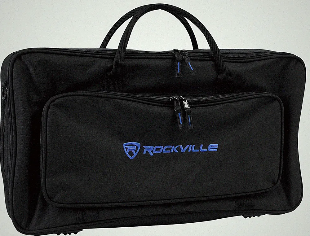 Rockville Heavy Duty Rugged Gig Bag DJ Case Fits M-Audio AXIOM PRO25