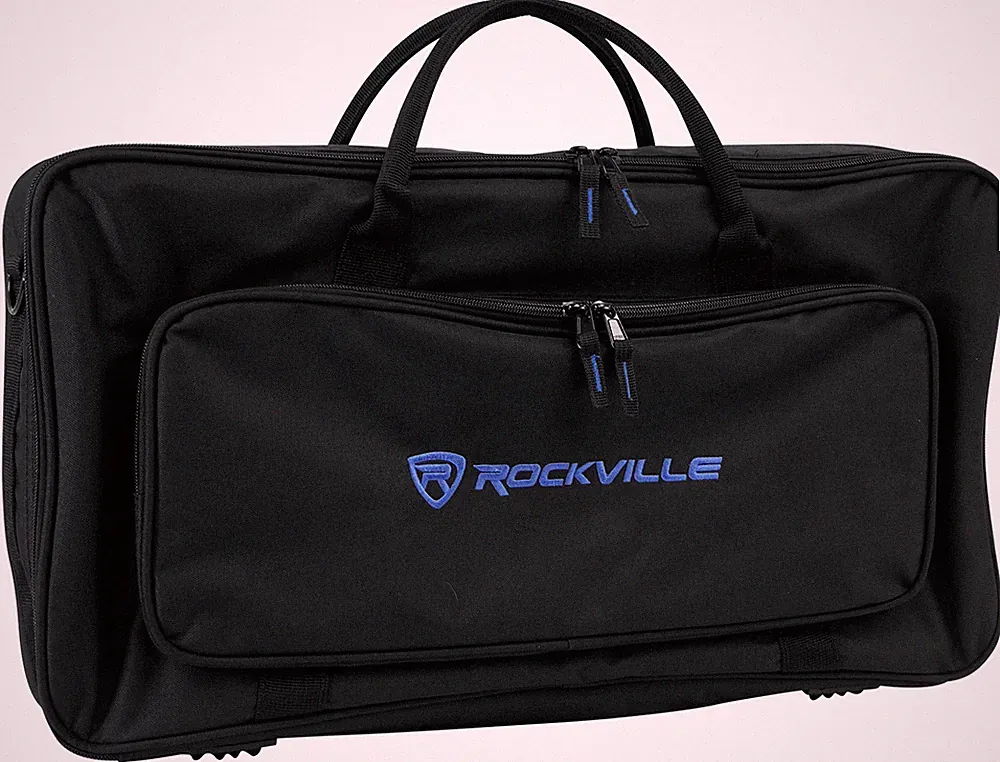 Rockville Heavy Duty Rugged Gig Bag DJ Case Fits Novation LAUNCHKEY 25 MK3