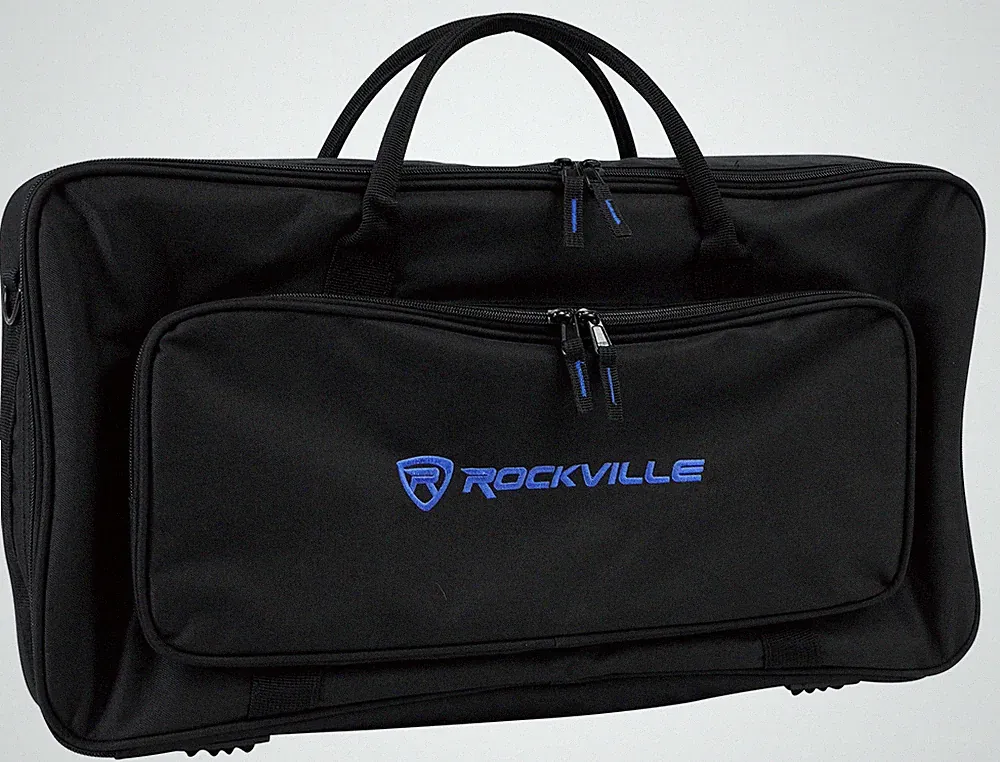 Rockville Heavy Duty Rugged Gig Bag DJ Case Fits Novation Launchkey 37 MK3