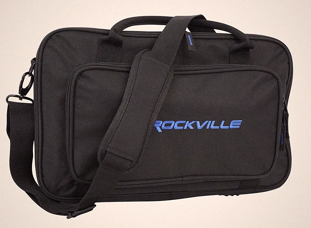 Rockville Heavy Duty Rugged Gig Bag DJ Case Fits Novation Launchpad Mini MK3