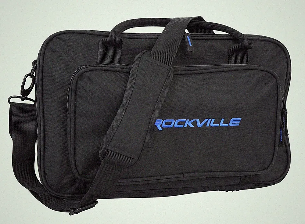 Rockville Heavy Duty Rugged Gig Bag DJ Case Fits Novation Launchpad Mini MK3