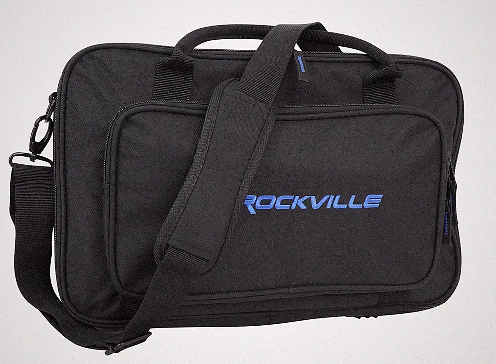 Rockville Heavy Duty Rugged Gig Bag DJ Case Fits Novation Launchpad X