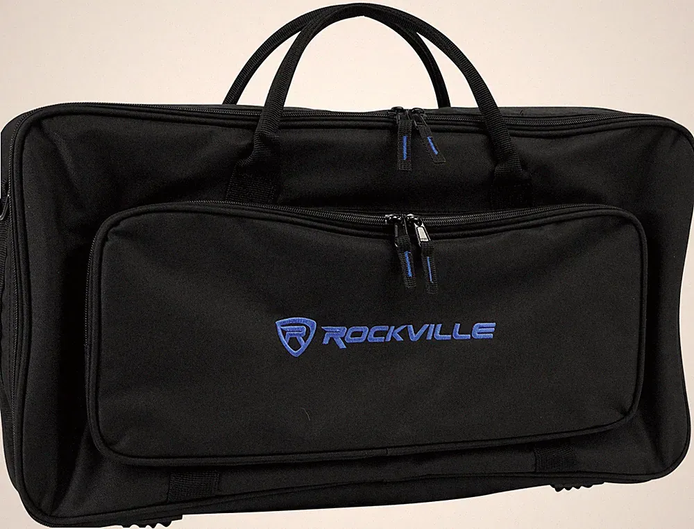 Rockville Heavy Duty Rugged Gig Bag DJ Case Fits Novation Remote 25SL