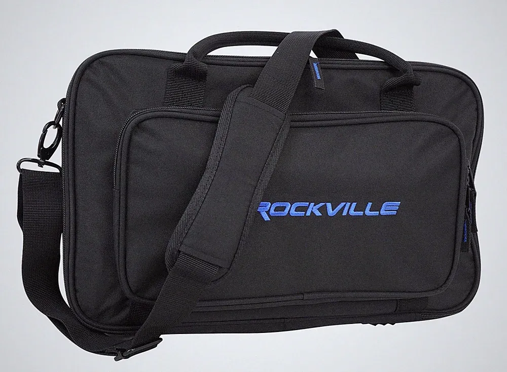 Rockville Heavy Duty Rugged Gig Bag DJ Case Fits Shure SCM262