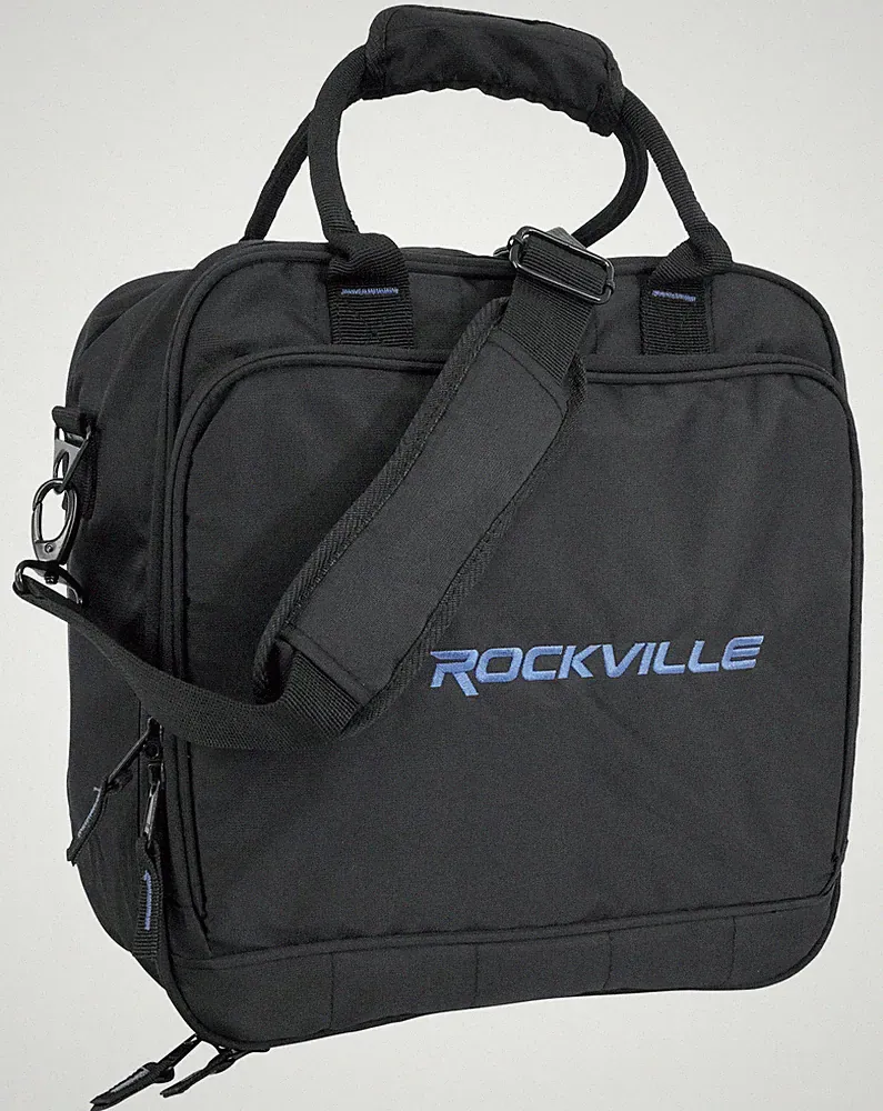 Rockville MB1313 DJ Mixer Gig Bag Fits Akai Professional: MPK Mini MK III White