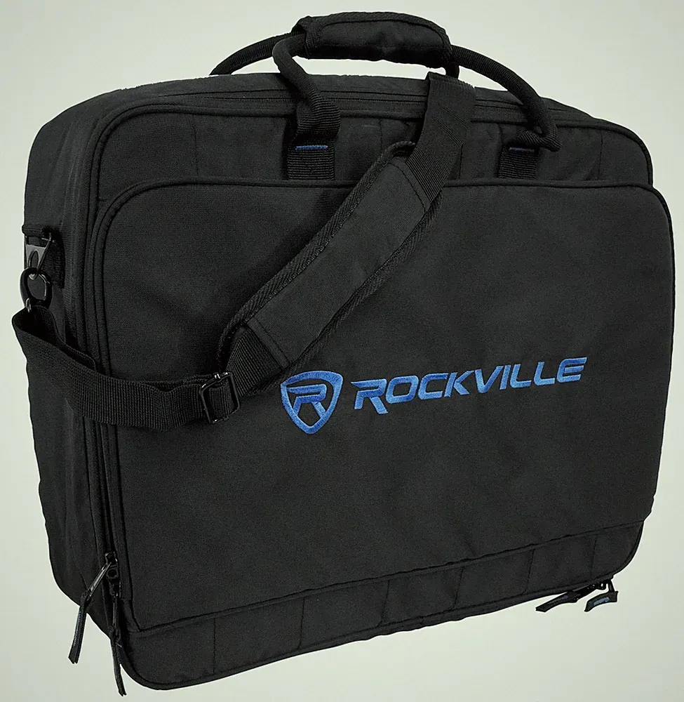 Rockville MB1916 DJ Gear Mixer Gig Bag Case Fits Behringer Eurorack Pro RX1202FX