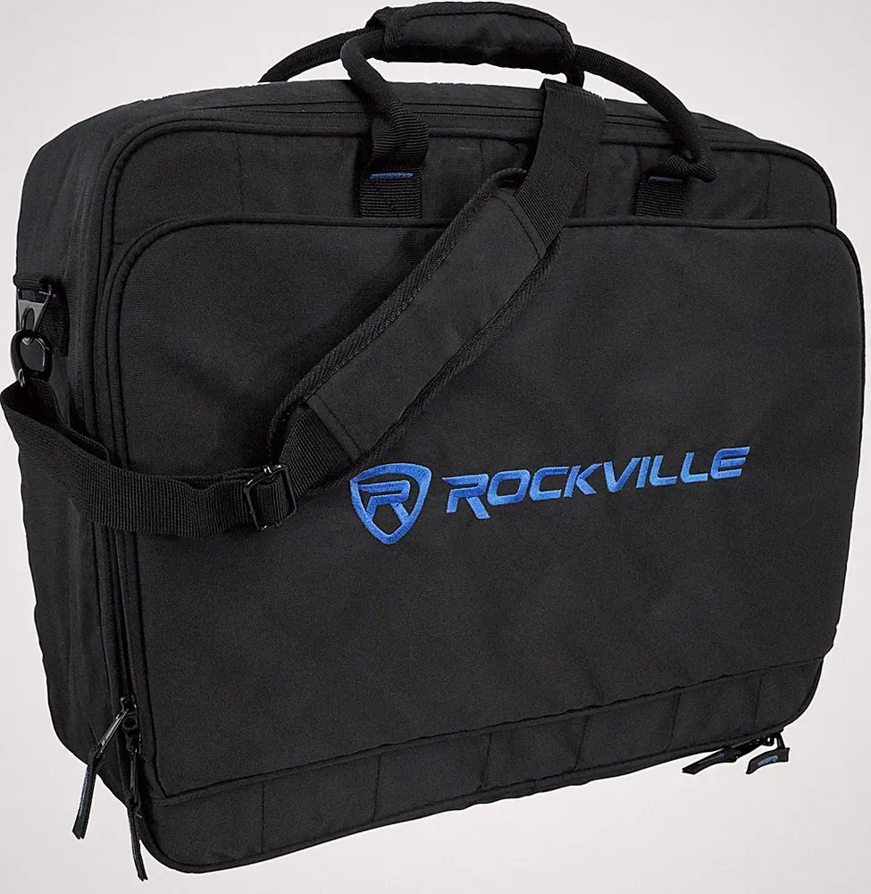 Rockville MB1916 DJ Gear Mixer Gig Bag Case Fits Behringer K-2