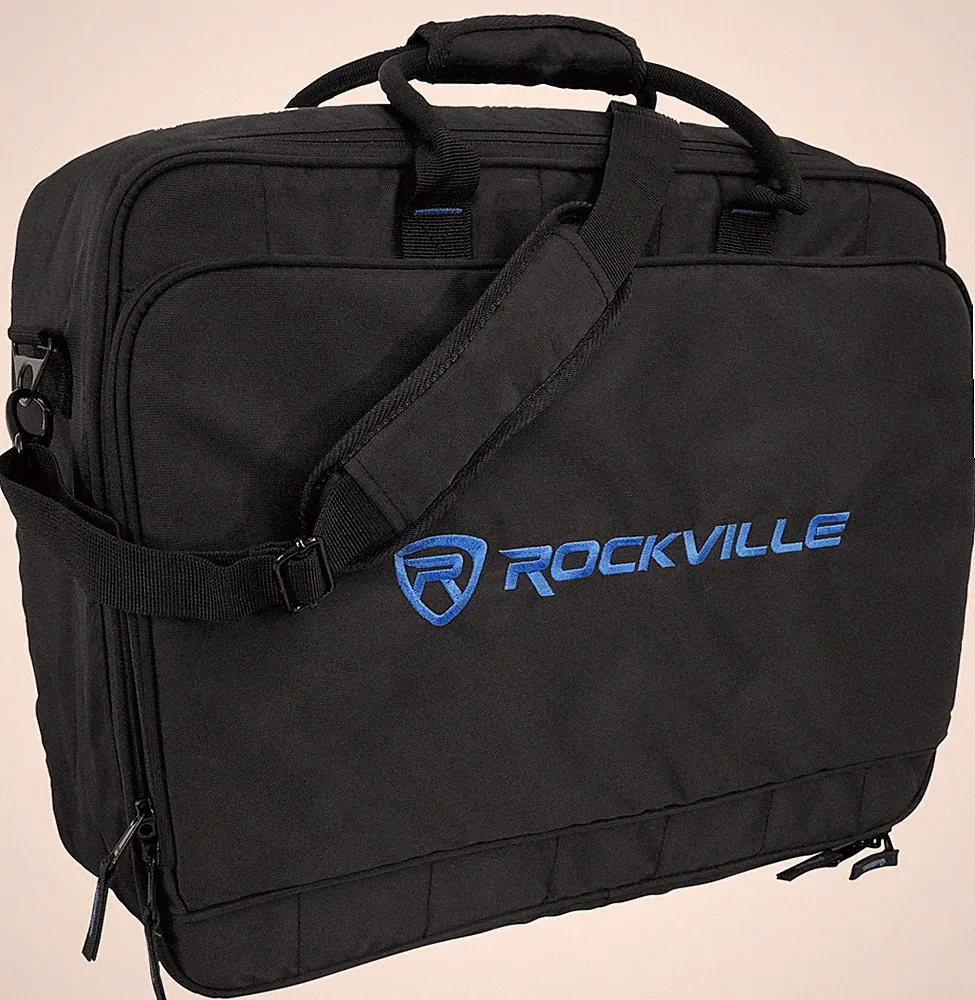 Rockville MB1916 DJ Gear Mixer Gig Bag Case Fits Behringer PRO-1