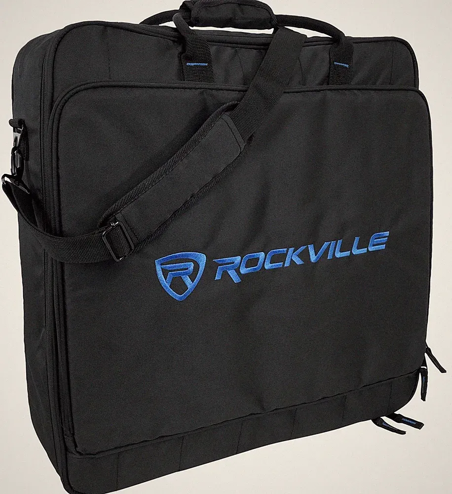 Rockville MB2020 DJ Mixer Controller Gig Bag Case 20.5" x x 6", Black