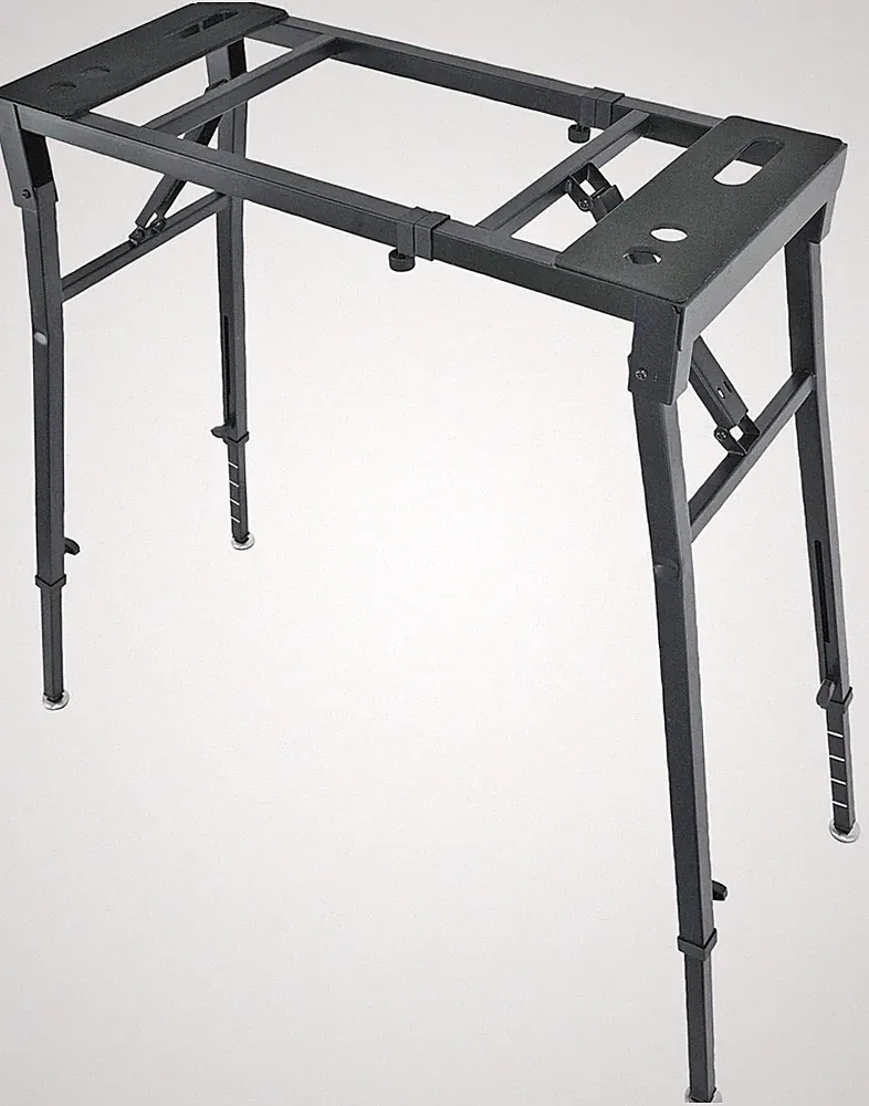 Rockville PKS35 Platform Style DJ Keyboard/Mixer Stand Adjustable Height + Width