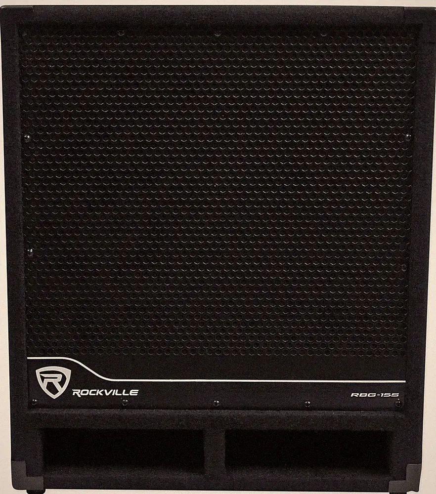 Rockville RBG15S 15" 1600w Active Powered PA Subwoofer w/DSP + Limiter Pro/DJ