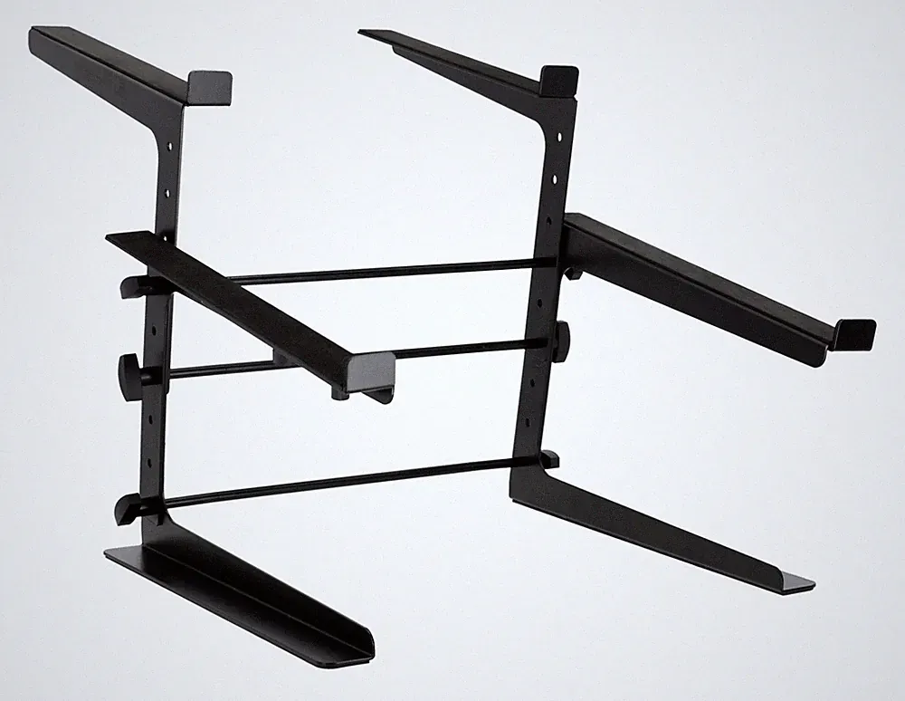 rockville rock2d2 adjustable dual shelf dj controller