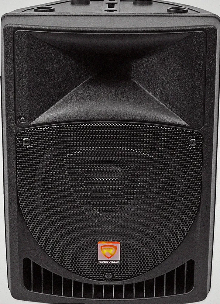 Rockville RPG8 8" Powered Active 400 Watt 2-Way DJ PA Speaker System