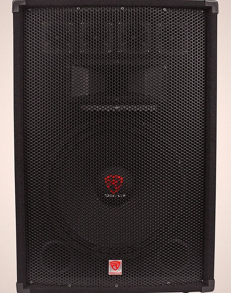 Rockville RSG15.4 15” 3-Way 1500 Watt 4-Ohm Passive DJ/Pro Audio PA Speaker